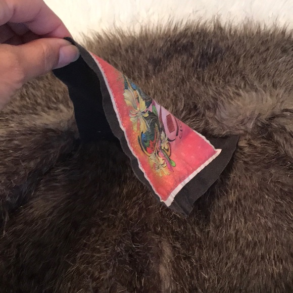 COLLECTIONS faux fur and faux suede vest size XS - Picture 10 of 13